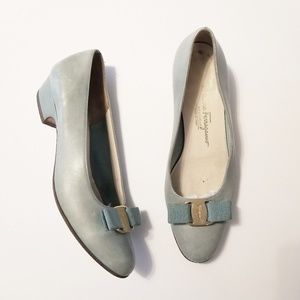 Ferragamo kitten heel